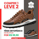 Kit 2 Tênis Ortopédico Italiano de Couro Legitimo (Cópia)